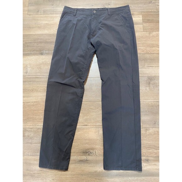 Kuhl Slax Chino Mens 36X32 Casual Outdoor Stretch Gray Pocket Pants
